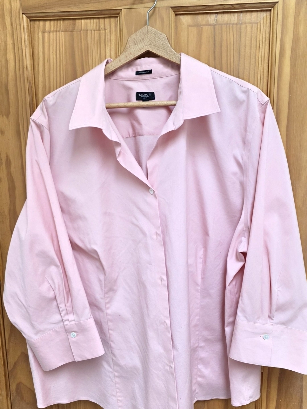 Talbots Light Pink Women’s Button-Down Shirt